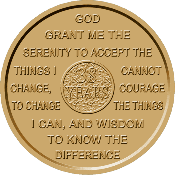 Thirty-eight Year Medallion