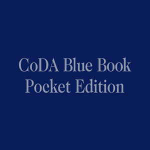 CoDA Book (pocket edition)
