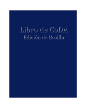 Libro de CoDA (edición de bolsillo)